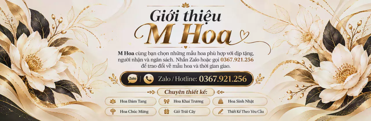 Ảnh bìa Shop hoa tươi Xã Tân Long Tây Ninh - Gửi sự quan tâm qua từng món hoa